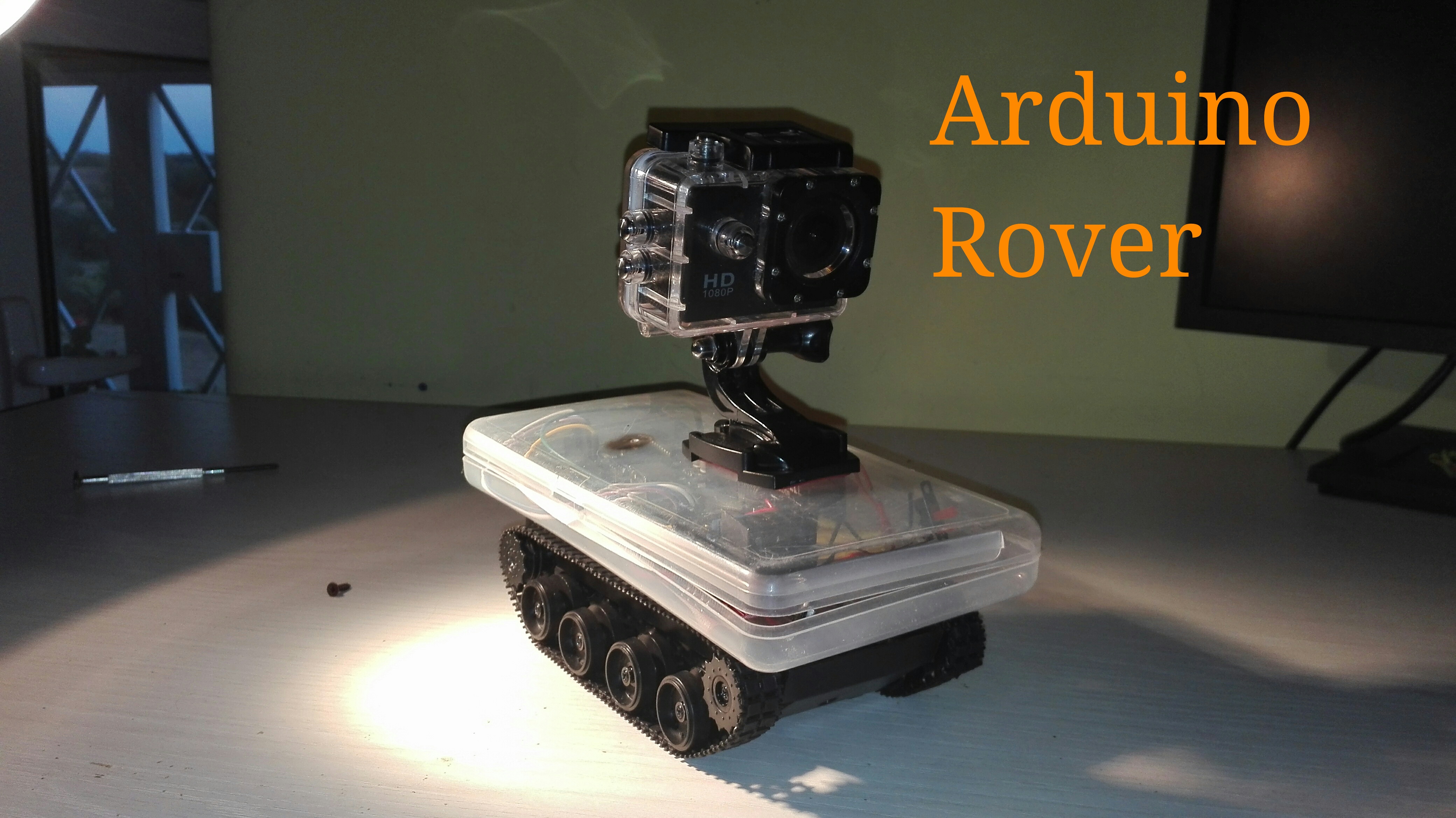 Arduino Bluethooth Exploration Rover