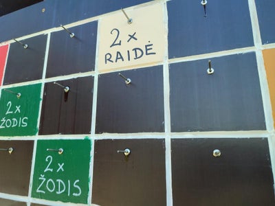 MISTAKE No. 1 - the Letter Fixture (using Rivets)