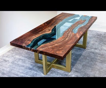 Live Edge River Table | Woodworking How-To 