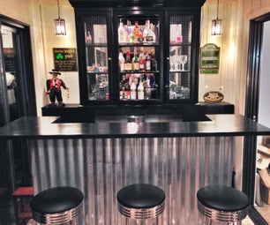 Hutch Re-purposed to a BAR DIY