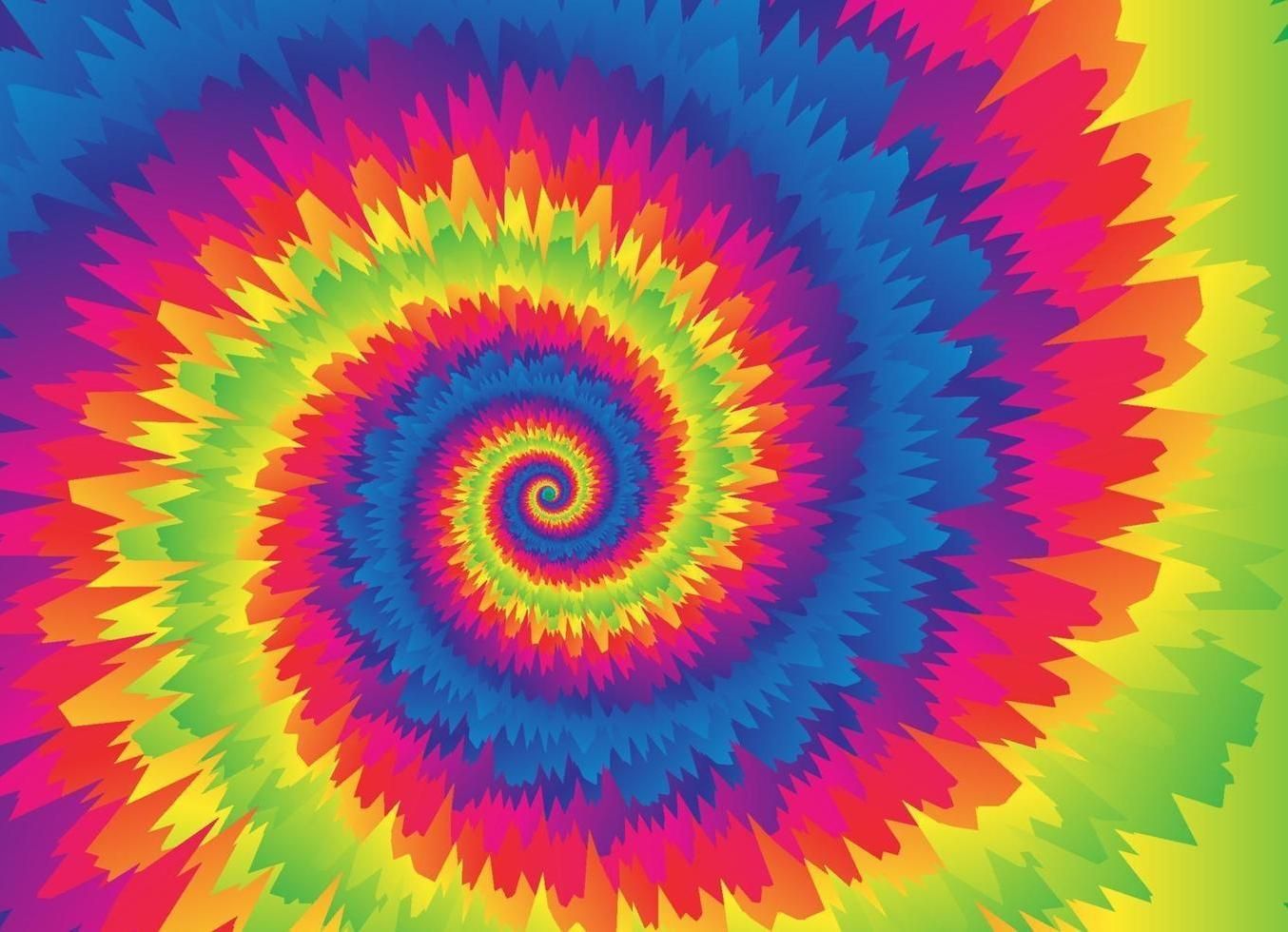 Magic Swirl Spiral Tie-Dye Shirt