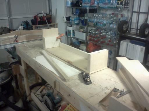 Rifle Cleaning Stand from Scrap