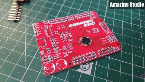 Assembling the PCB Board: