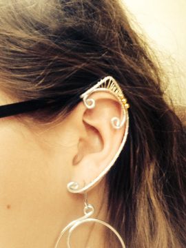 jewelry making best wire for making ear cuffs Wire Elf Ear Cuff 11 Steps Instructables