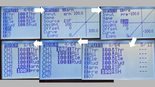 Setting Up Arm and Pre-arm in the Radio