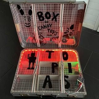 Old Suitcase With LED