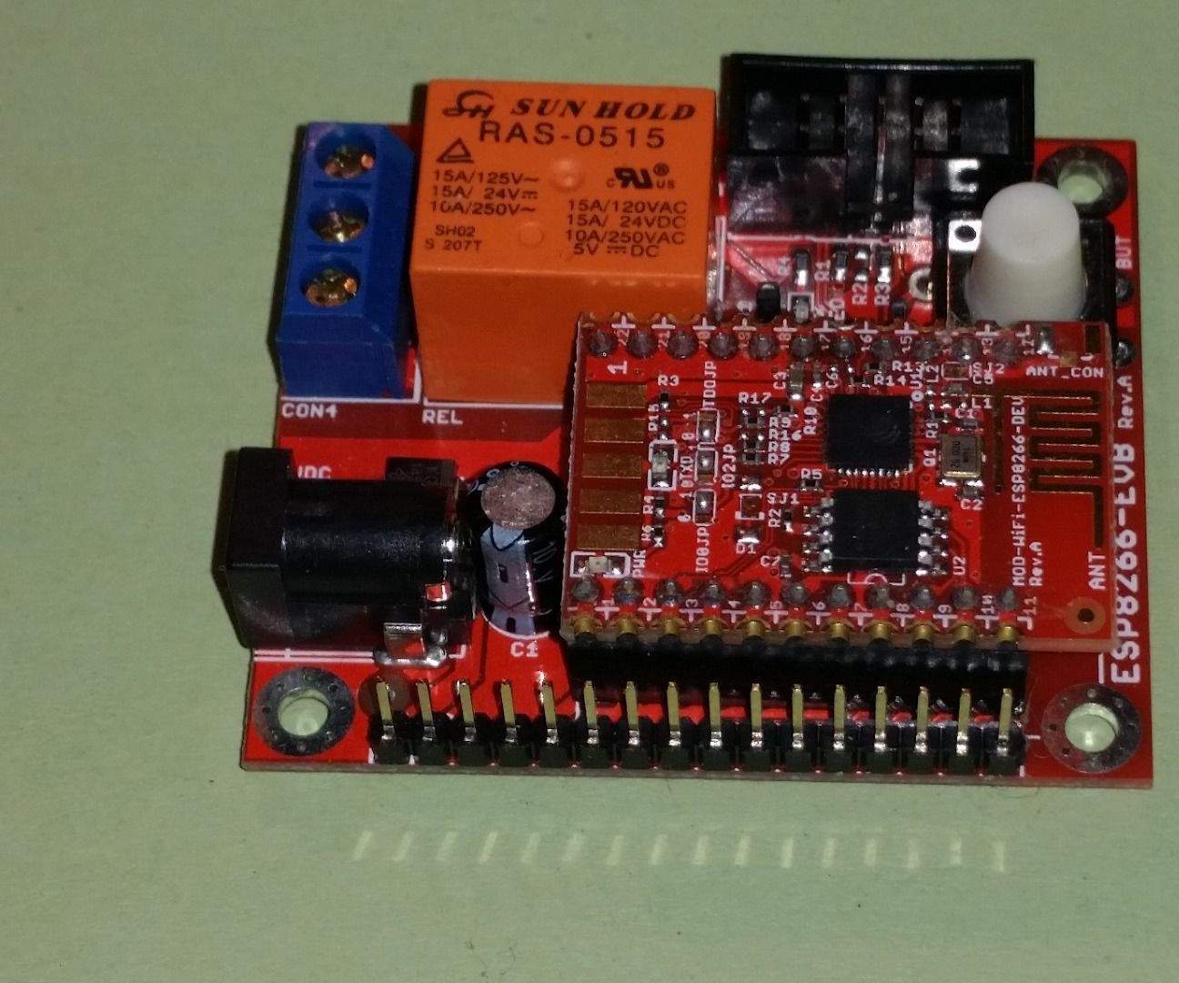 High / Low WiFi hot water thermostat