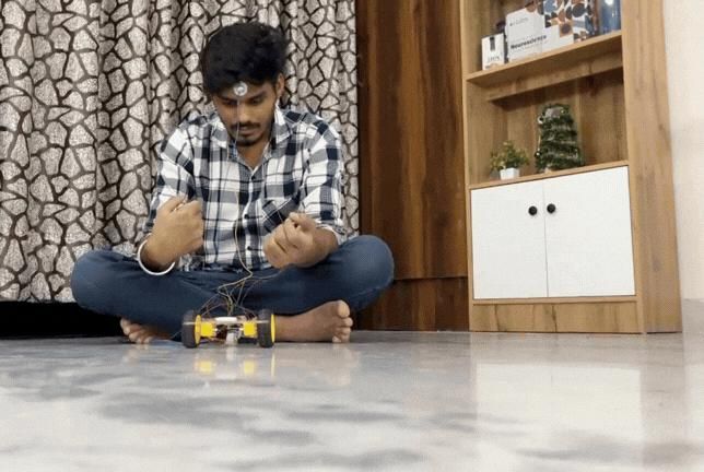 Brain-Controlled Car: EEG + EMG Robotic Control