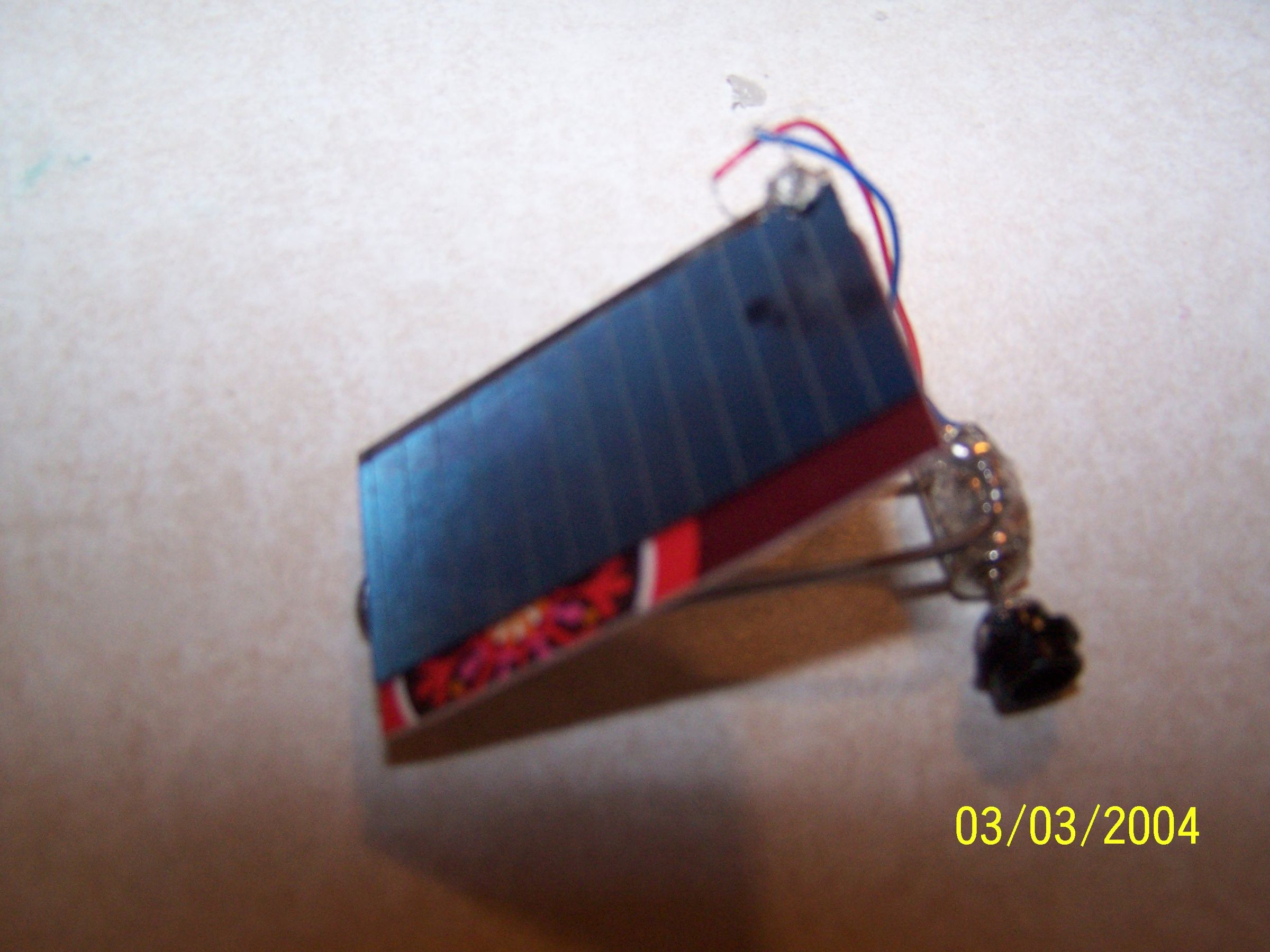 Simple Solar Dragster Car