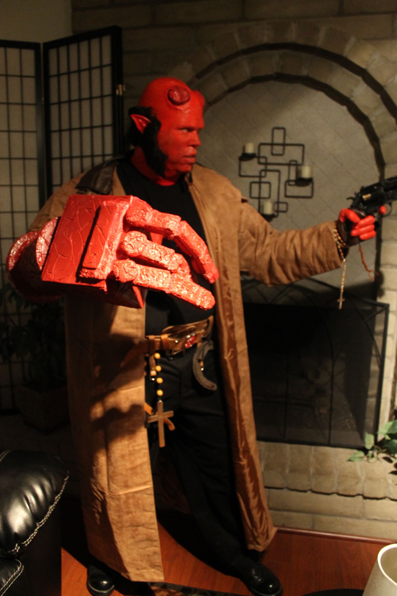 Hell Boy Halloween Costume