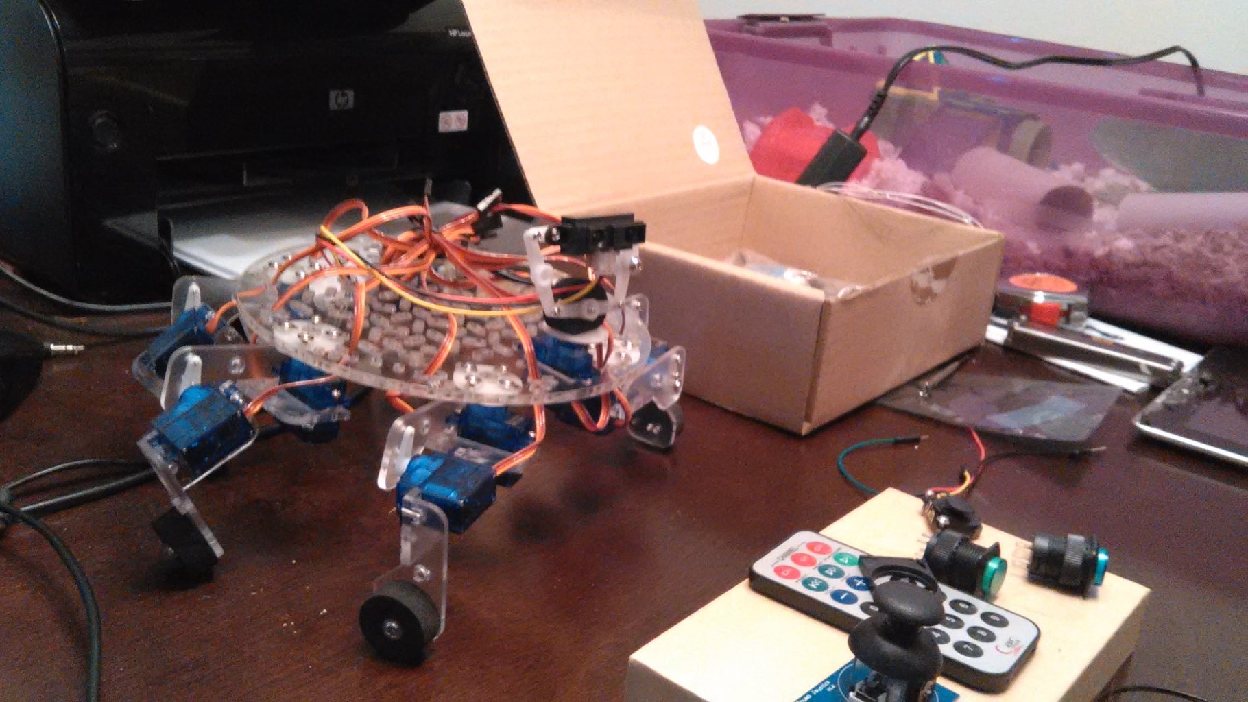 Hector the Hexapod: Cheapest Hexapod W/ Arm(Arduino) : 5 Steps (with ...