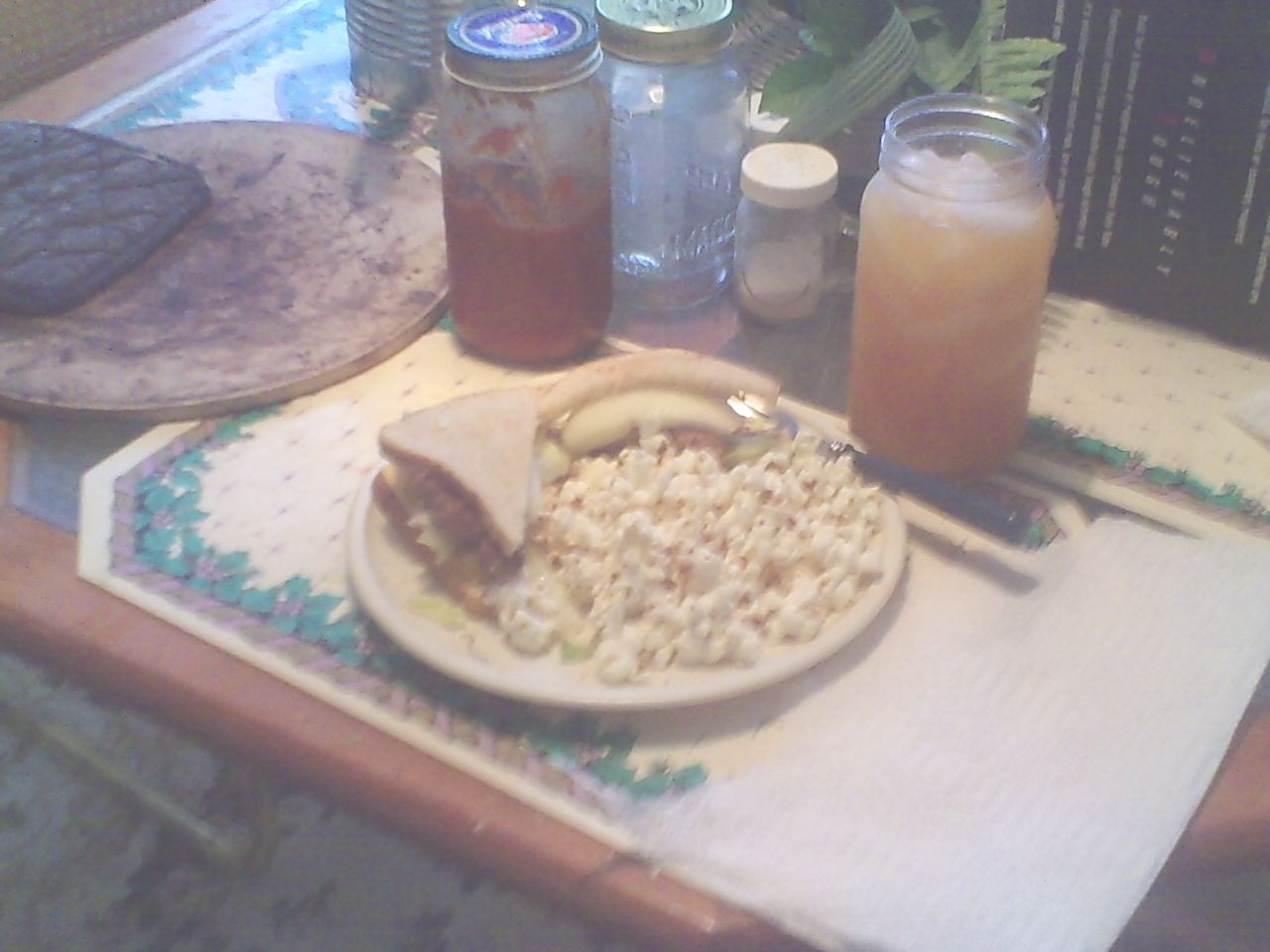 Home Made Fast Food Burger Cheap.