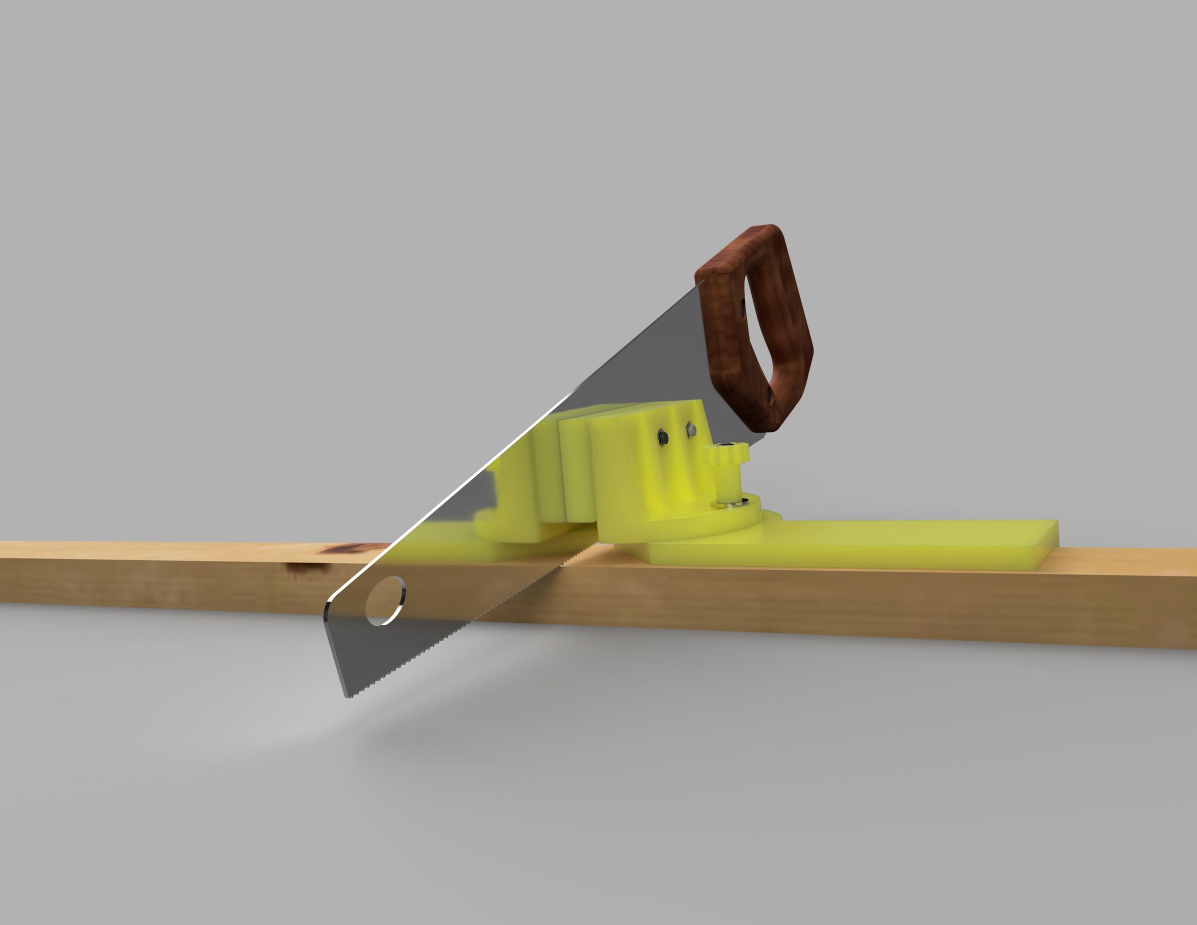 Handsaw Guide Adjustable and 3D Printed 3 Steps Instructables