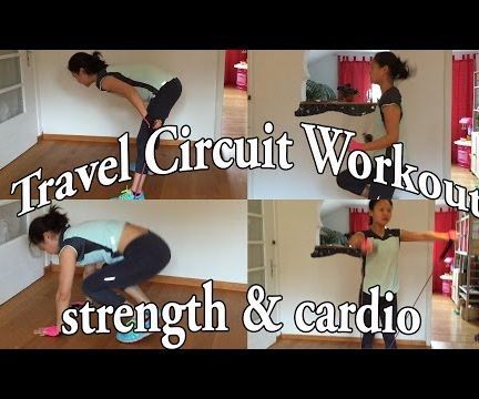 Resistance Band & Body Weight Core + Shoulder Circuit Workout 