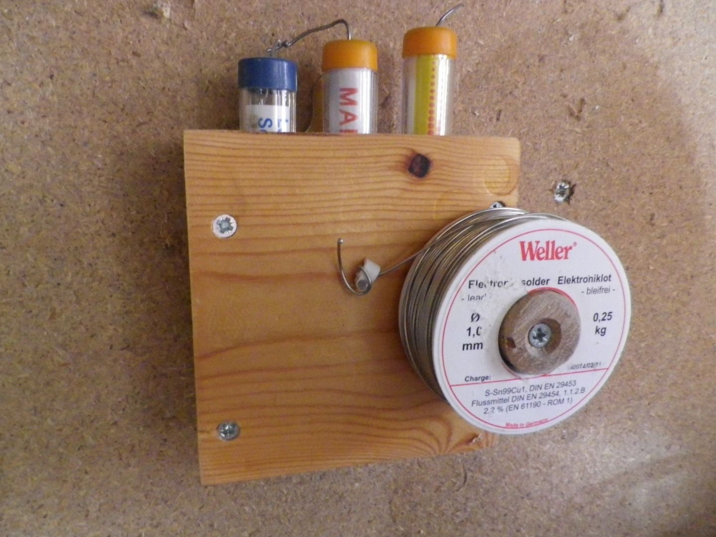 How To Simple Electrical Solder Storage 7 Steps (with Pictures