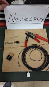 Step 1: Necessary Materials