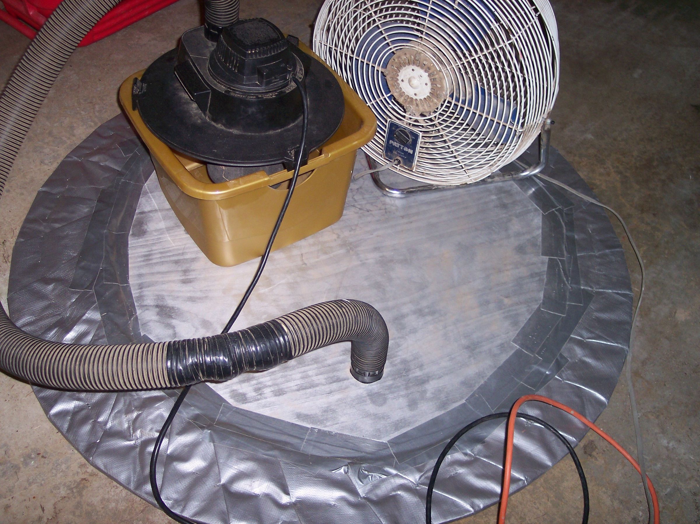 Simple Rideable Hovercraft