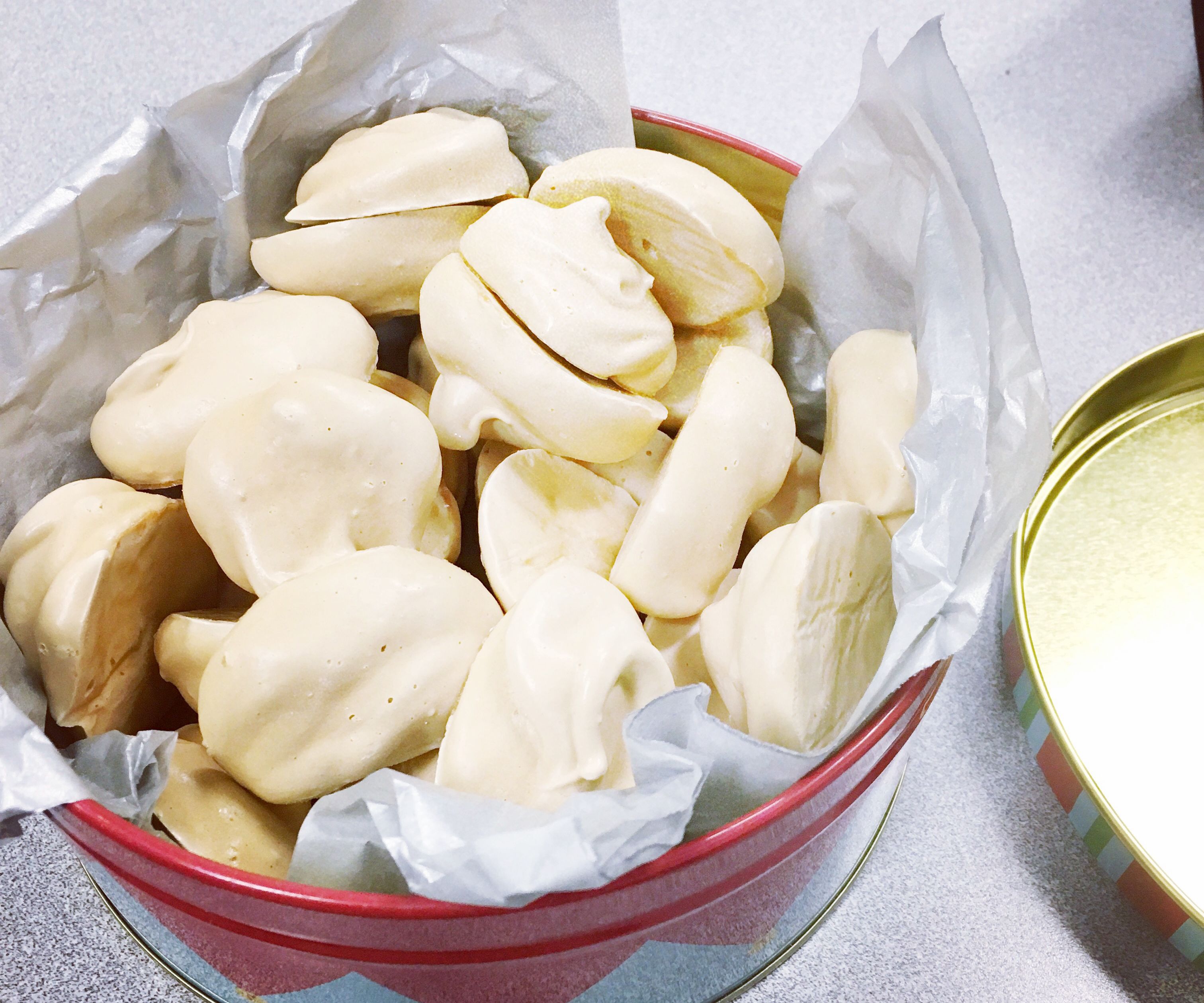 Maple Sugar Meringues