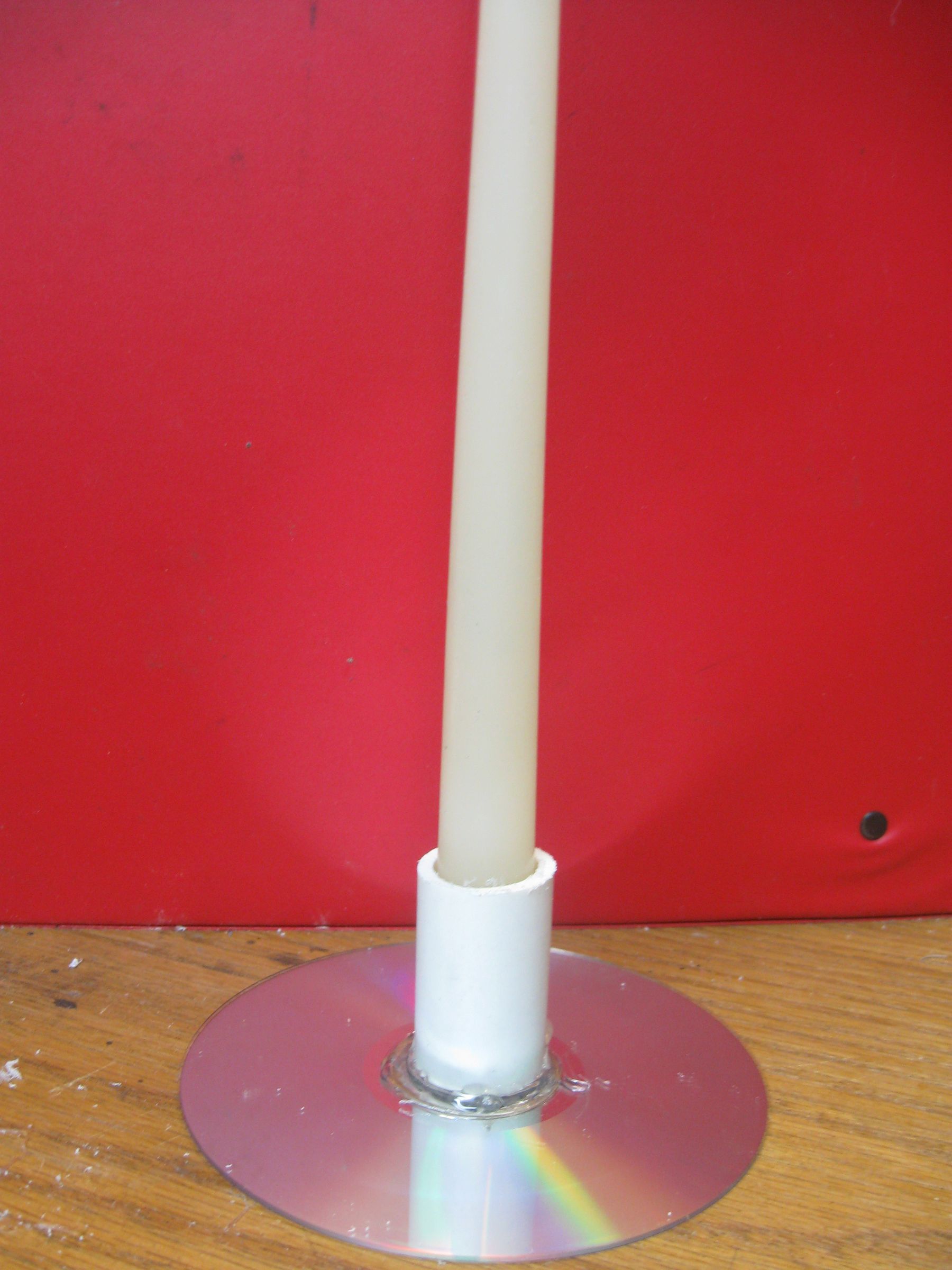 Candle Holders That Hold Candles Steady While Re-Purposing Scrap Materials