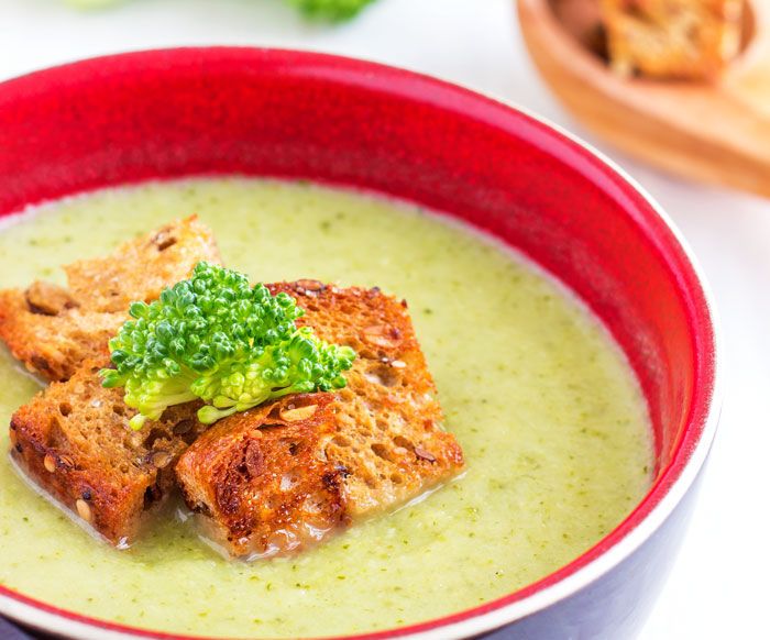 Creamy Broccoli & Celery Soup