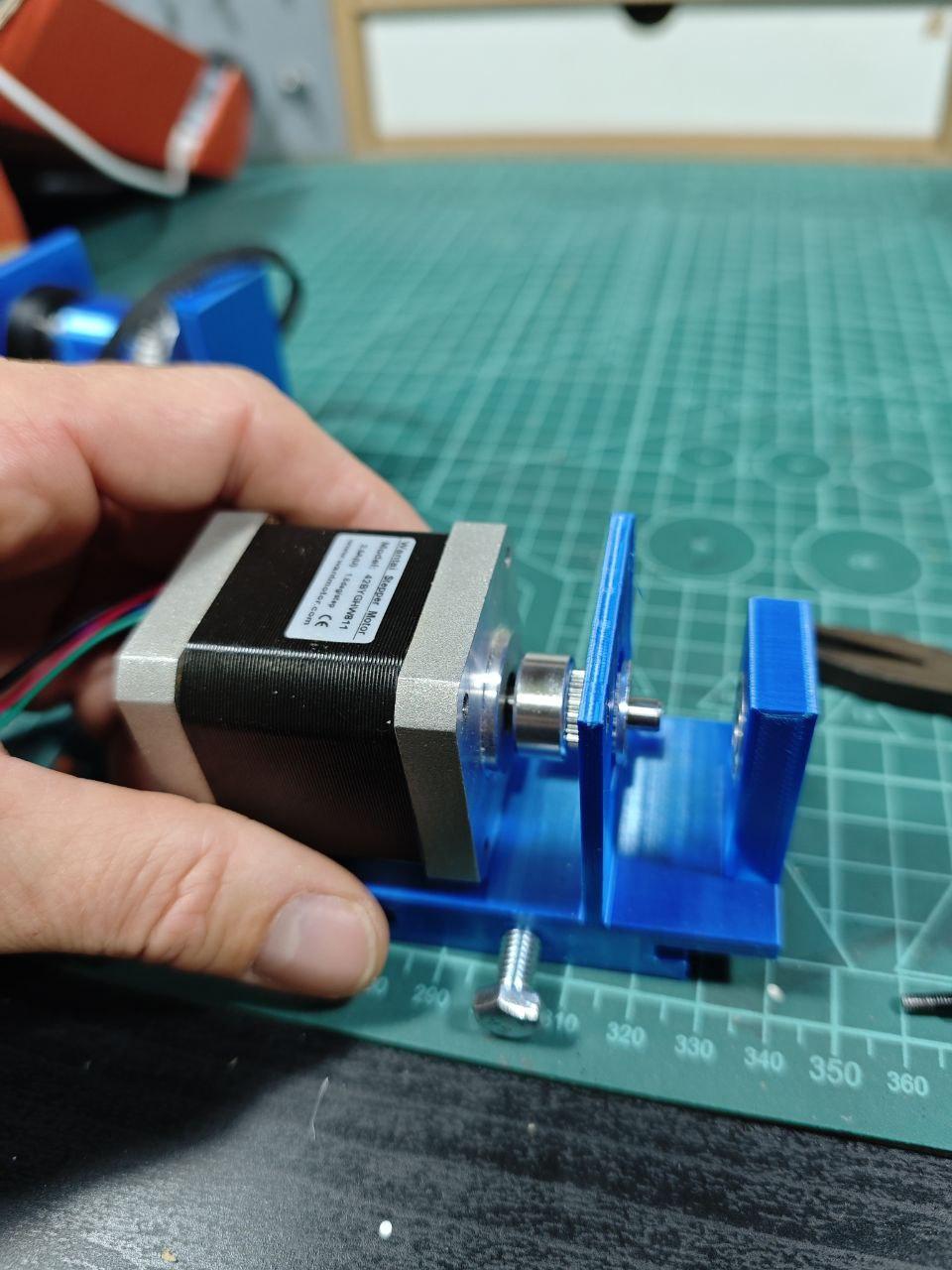 Motor Connection / Conexión Del Motor