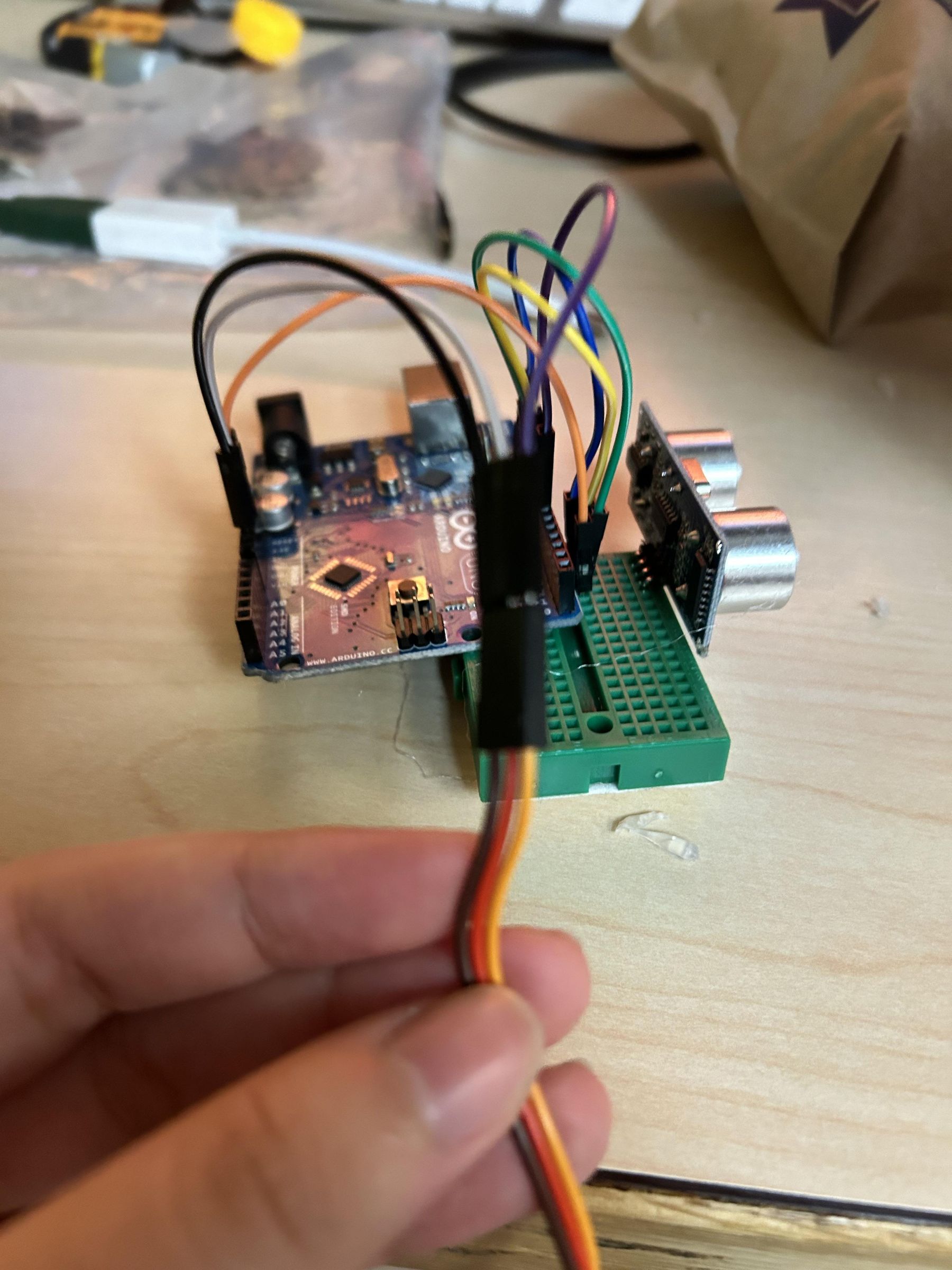 Arduino Waving Robot Make a Wavebot Using Ultrasonic Sensor and Servo Motor : 6 Steps ...