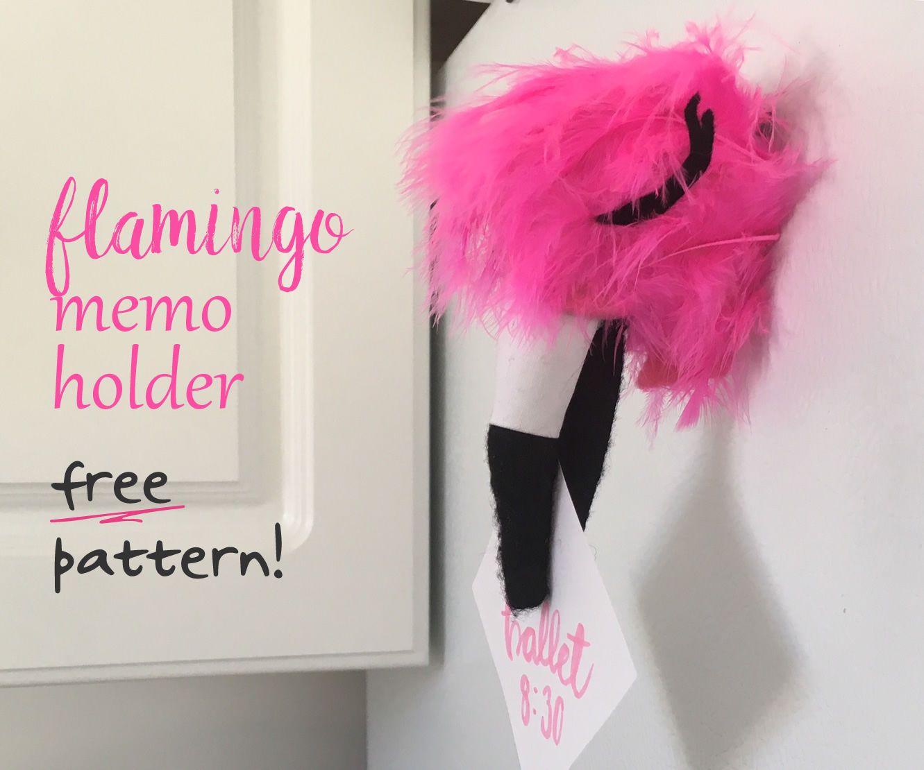 Flamingo Memo Holder