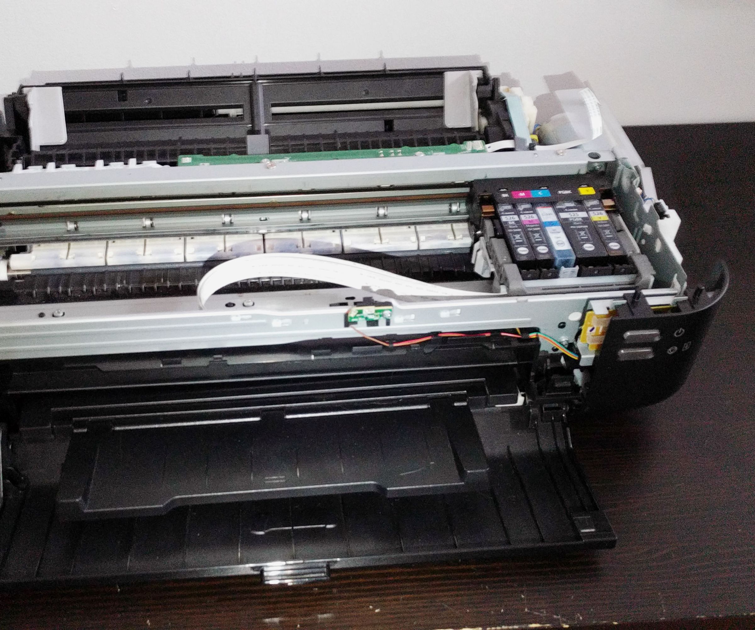 Open and Clean Canon Pixma IX6550 Printer