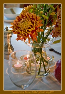 Setting Your Thanksgiving Table