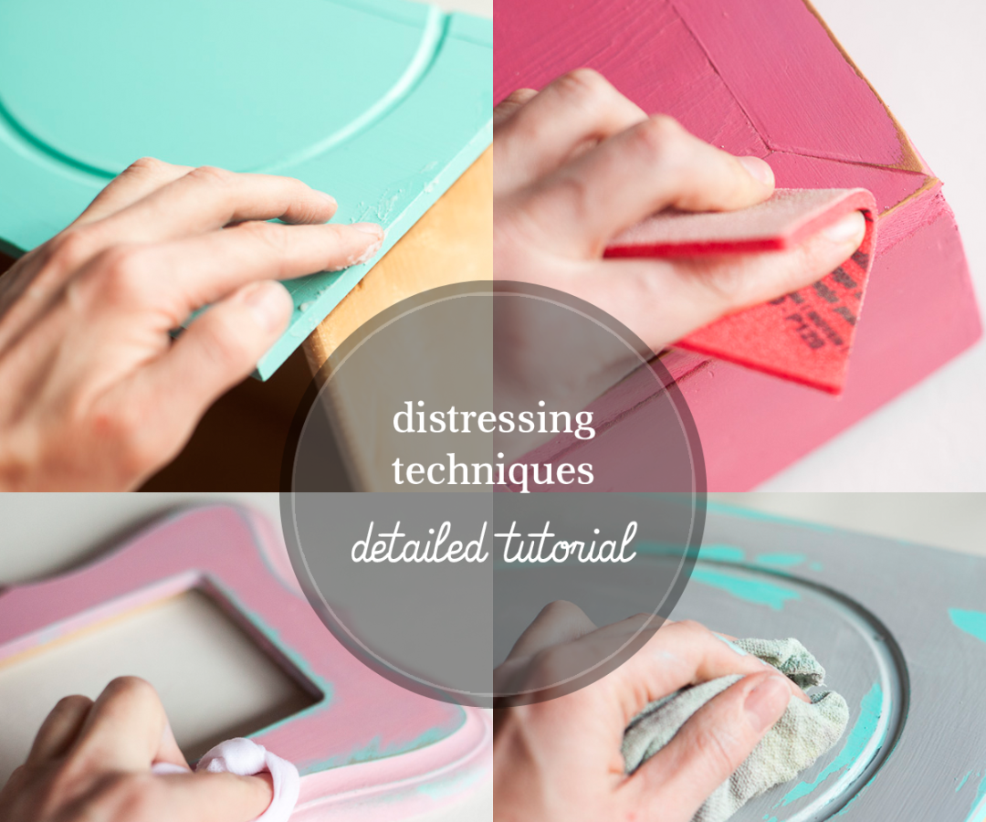 Wet Distressing Technique