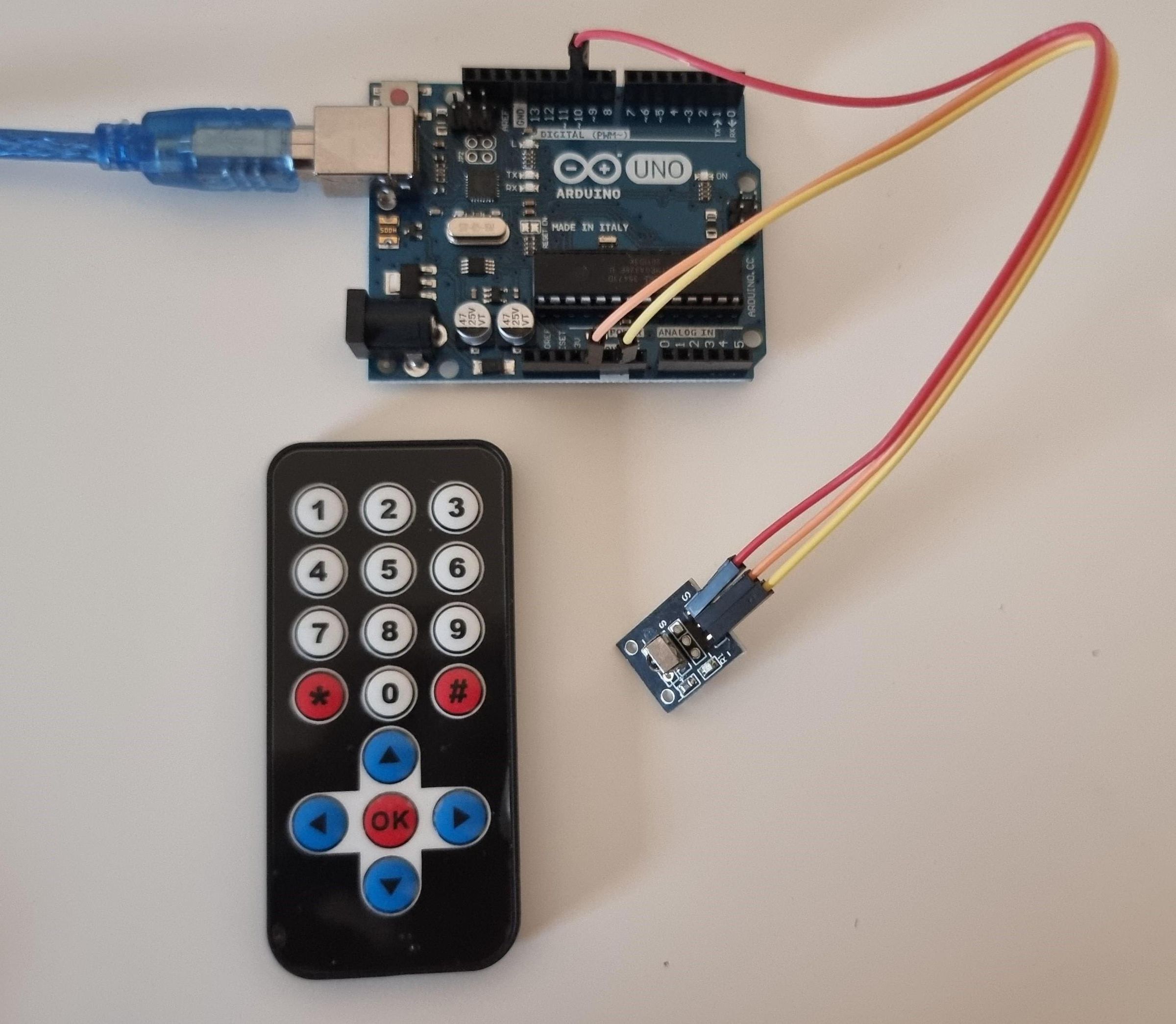 IR Remote and Receiver With Arduino Uno