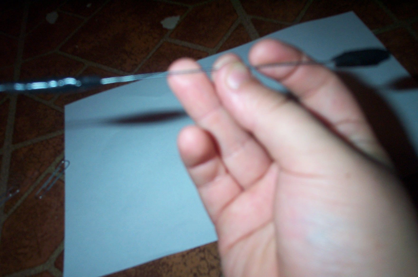 How to make a simple throwing dart