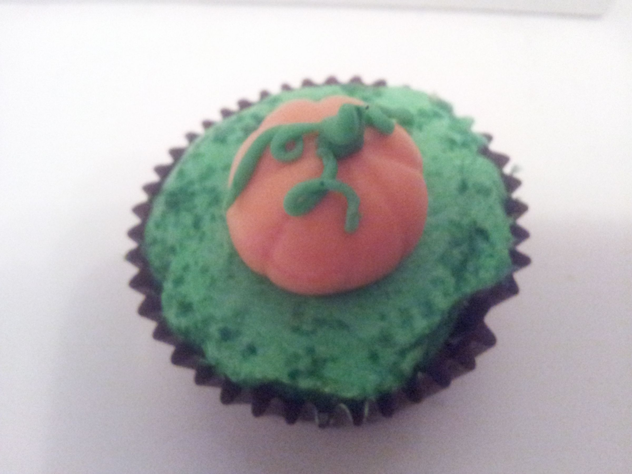 Pumpkin patch cake