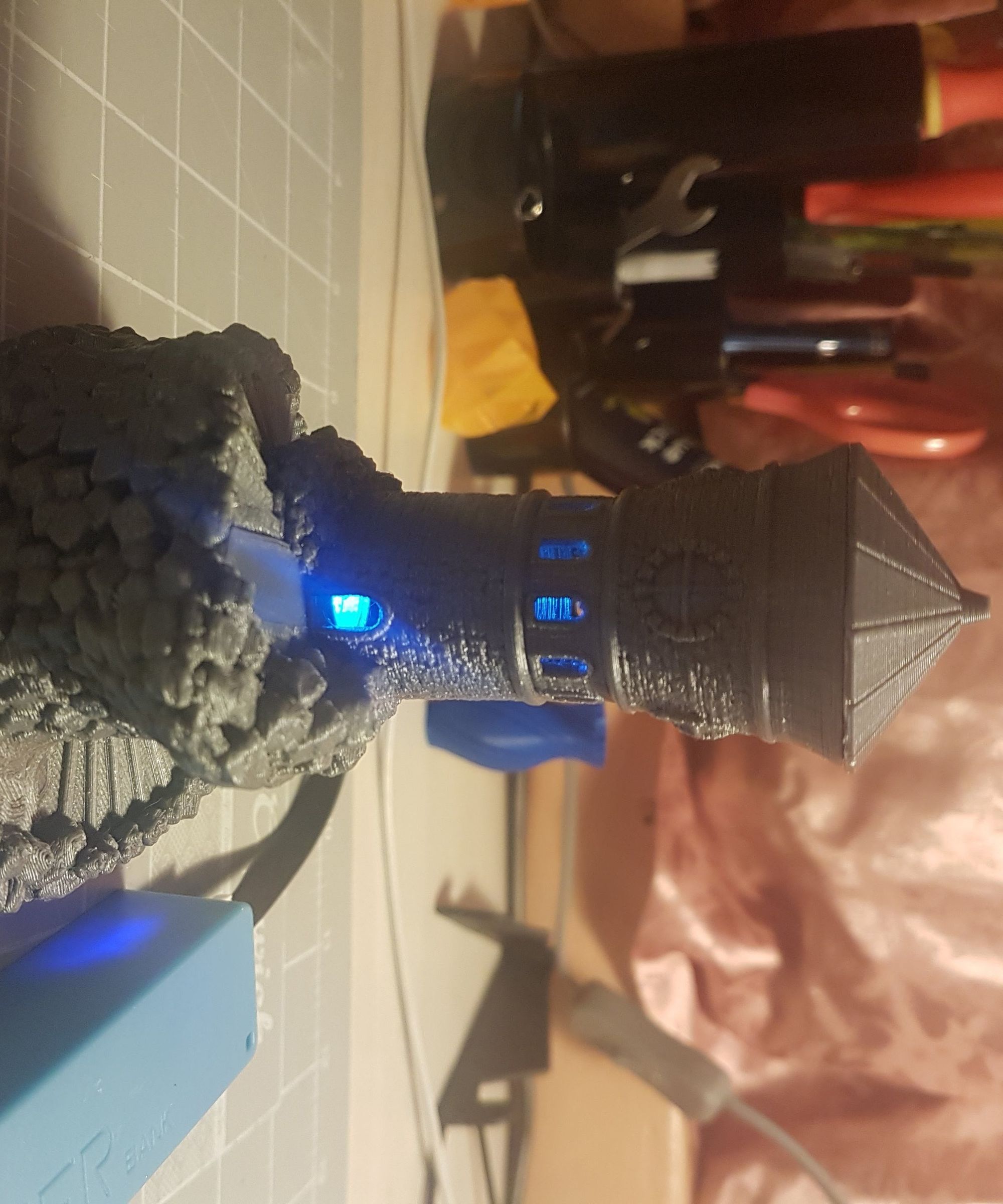 Forbidden Watchtower + WiFi Controlled RGB LED 