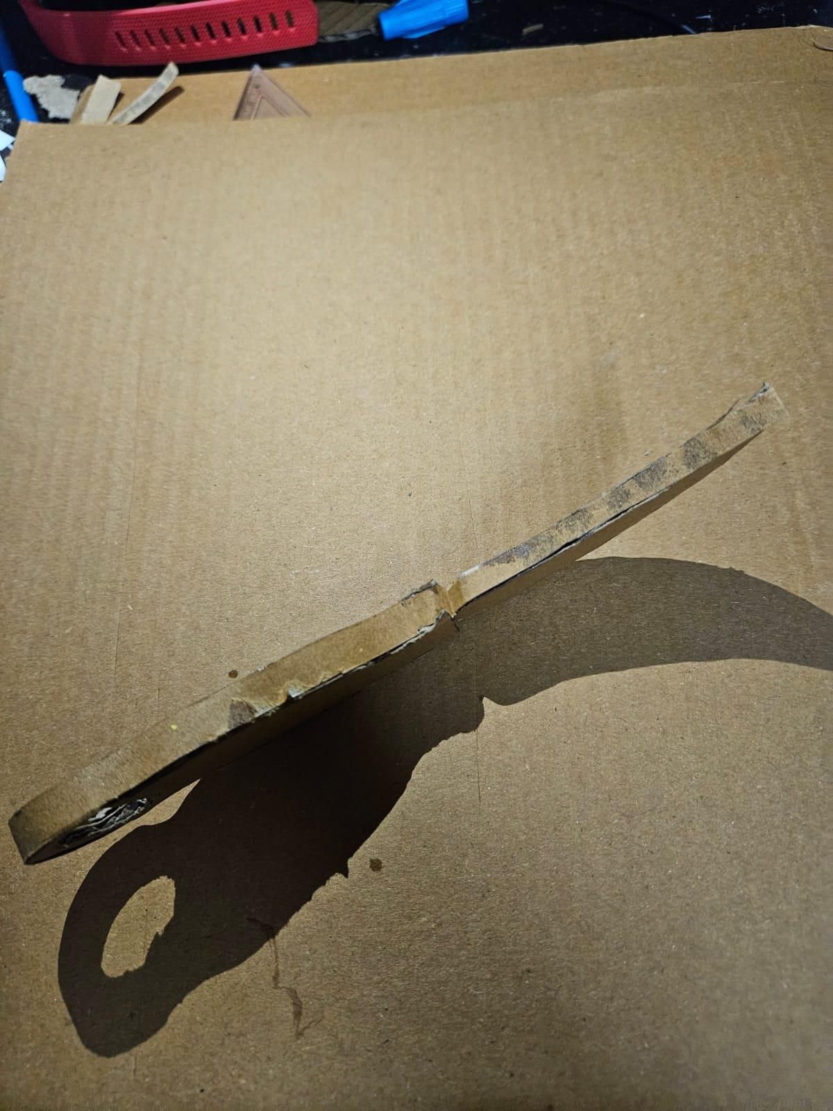 Cardboard Karambit 8 Steps Instructables