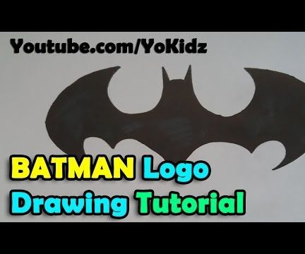Batman Logo Drawing Tutorial