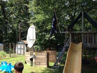 Cardboard Pirate Ship