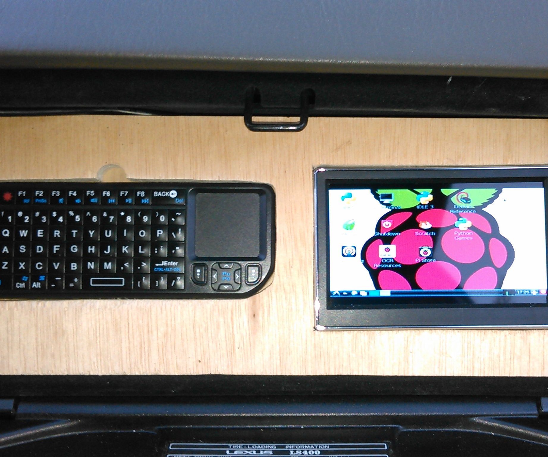 Glove Box Entertainment System