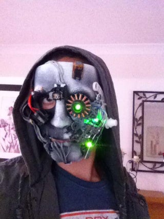 Make a Cyborg Mask : 7 Steps (with Pictures) - Instructables