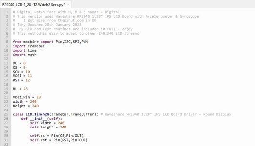 Digital Watch Display - MicroPython : 10 Steps - Instructables