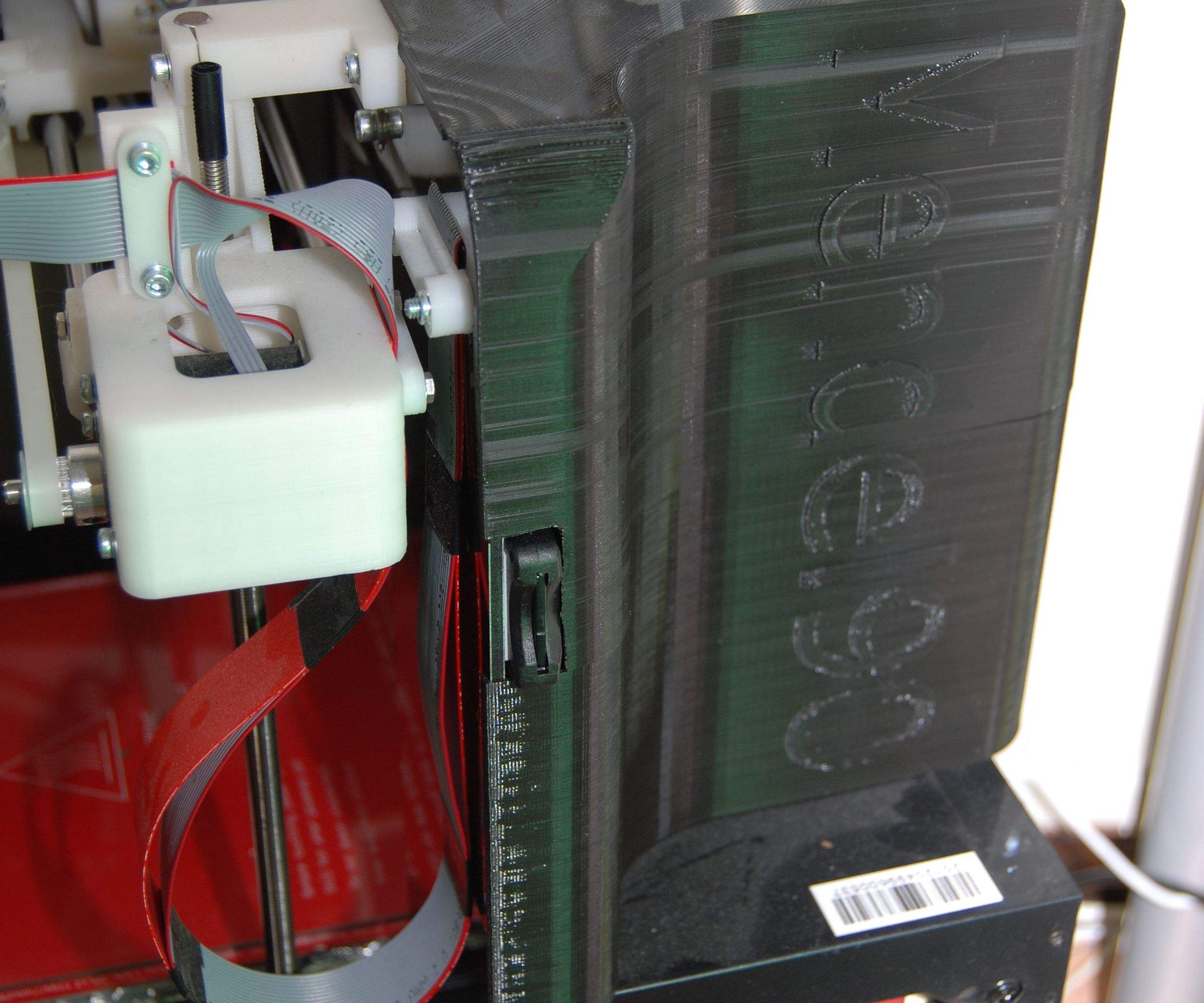 Getting an Accessible SD-cardslot on Mendel90 Printer, Plus Electronics Cover