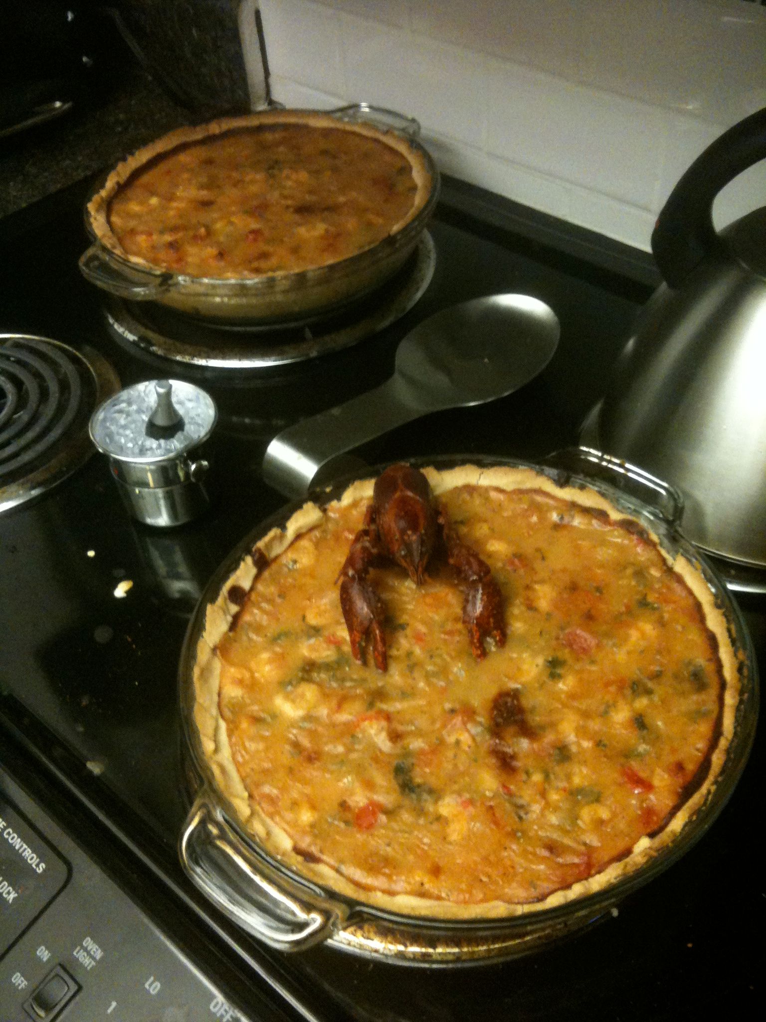 New Orleans Inspired Crawfish Pie