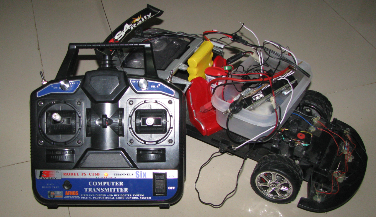 How to Control Any R/C Car With an Airplane Transmitter!
