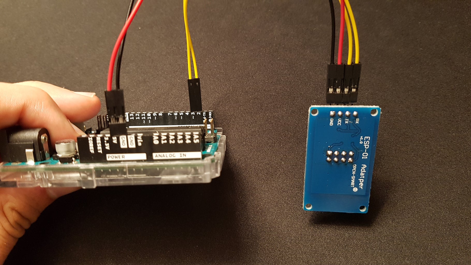 Connecting Arduino and ESP