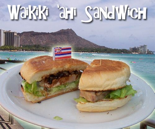 Waikiki 'ahi (Tuna Steak) Sandwich