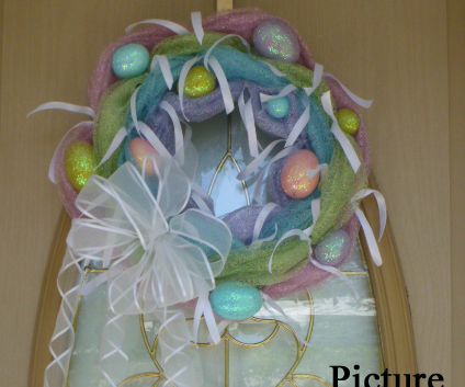 DIY Easter Wreath