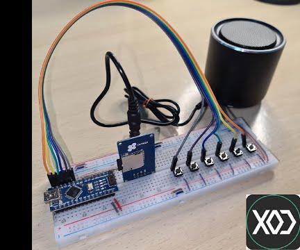 Control MP3 Player Using Arduino Programmed by XOD : 4 Steps ...