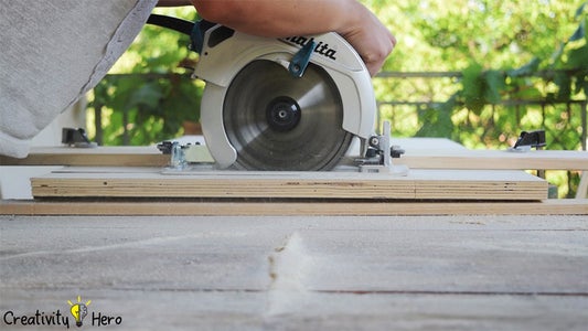 Measuring and Cutting.