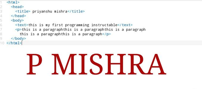 Introduction to HTML Coding.