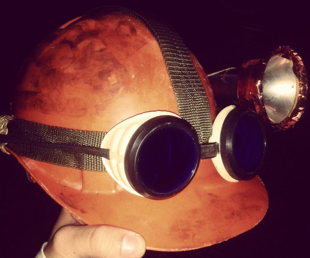 Mine Helmet Steampunk